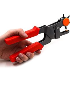 Pinza A Fustella Fustellatrice Pinza Perforatrice per Cuoio e Cinture 6 Misure Fori