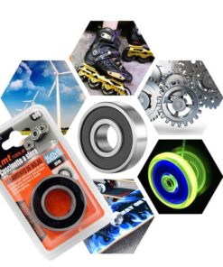 Cuscinetto A Sfera Prelubrificati e Acciaio cromato Diametro Interno 25mm x Esterno 52mm Spessore 15mm