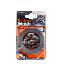 Fascetta Stringitubo Grande 250X0,8cm con 6 Morsetti Di Fissaggio Incluso