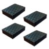 4 Pezzi Tamponi in Gomma per Ponti Sollevatori 160X120X40mm