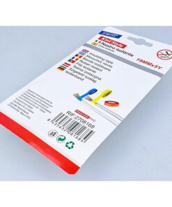 2 Nastri Isolanti Elettrici in PVC 19mm X 5m Colore Nero