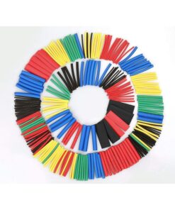 Alternative view of 180 Pezzi Guaine Termorestringenti 45mm Nere Bianche Colorate Diametri Assortiti
