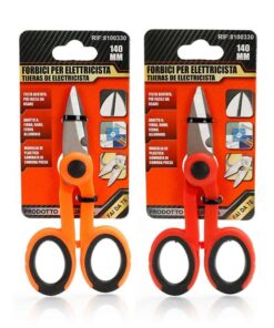 Forbici per Elettricisti 140mm Taglia e Spelacavi Spelafili In Acciaio Inossidabile