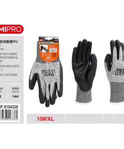 Guanti da Lavoro Livelo 5 taglia XL/10 colore nero/grigio