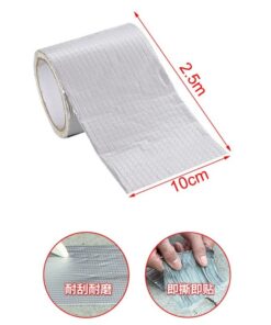 Alternative view of Nastro Butilico Sigillante Impermabile 100mm X 250cm Grigio Argento