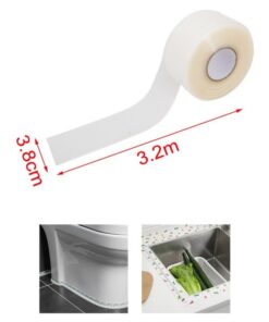 Nastro Adesivo Sigillante Antimuffa 38mm X 320cm Trasparente