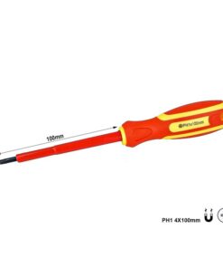 Cacciavite Isolato a Croce PH1 4X100mm Lama Isolante Per Elettricista