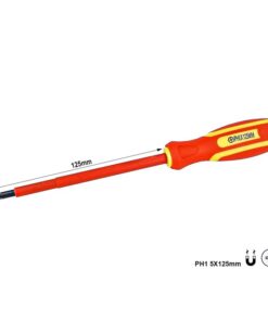 Cacciavite Isolato a Croce PH1 5X125mm Lama Isolante Per Elettricista