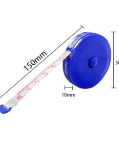 Metro Sarta 150cm Nastro Morbido 7mm Per Misurare il Corpo Girovita Fianchi Torace Braccia