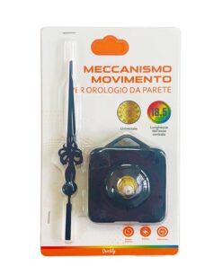 Orologio con Movimento al Quarzo Silenzioso con Lancette Stile Antiche Lunghezza Mano piu Lunga 13 Asse Centrale 18.5mm