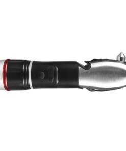 Alternative view of Torcia Led Ricaricabile Multifunzione Tagliacintura Rompivetro Coltello Multiuso