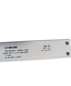 Alimentatore Dimmerabile DALI2 PUSH Pulsante 24V 100W Super Slim 400X32X21,6mm