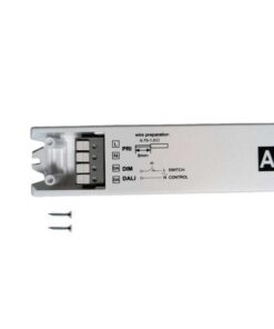 Alternative view of Alimentatore Dimmerabile DALI2 PUSH Pulsante 48V 150W Super Slim 400X32X21,6mm