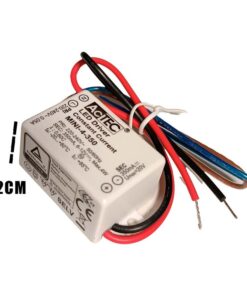 Mini Led Driver IP65 Corrente Costante 350mA 6V-12VDC 4W 48X38X21mm