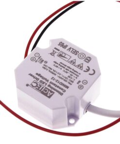 Mini Alimentatore Dimmerabile Triac Dimming Taglio di Fase IP65 Tensione Costante 12V 12W 1A 50X48X24 mm