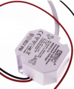 Mini Alimentatore Dimmerabile Triac Dimming Taglio di Fase IP65 Tensione Costante 12V 12W 1A 50X48X24 mm