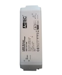 Alimentatore Trasformatore CV 75W 12V 6,3A Tensione Costante 184X61X32mm