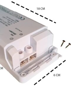 Alternative view of Alimentatore Trasformatore CV 75W 12V 6,3A Tensione Costante 184X61X32mm