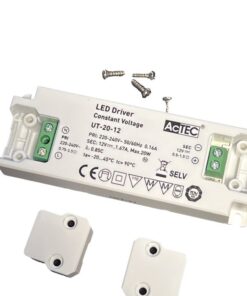 Alimentatore Trasformatore Ultra Slim 20W 12V 1.67A Tensione Costante 103X36X16 mm