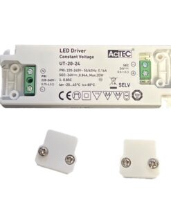 Alimentatore Trasformatore Ultra Slim 20W 24V 0.84A Tensione Costante 103X36X16 mm