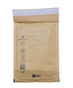 100 Pezzi Busta Imbottita Per Spedizione 13/C Interno 15X21CM