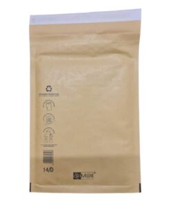 100 Pezzi Busta Imbottita Per Spedizione 14/D Interno 18X26CM