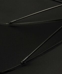 Ombrello Lungo Antivento 10 Stecche Nero con Apertura Automatica Robusto ed Elegante