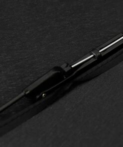 Ombrello Inverso Antivento 3 Pieghe 10 Stecche Teflon 210T 105cm Apertura e Chiusura Automatico Nero Classico