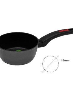 Alternative view of Casseruola Induzione Fonda Antiaderente 1 Manico Lungo Diametro 16cm Spessore 4mm