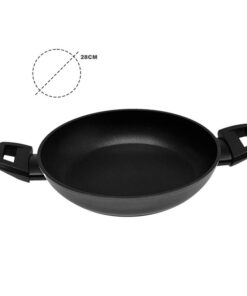 Tegame Induzione con Fondo Antiaderente Diametro 28cm Spessore 4mm