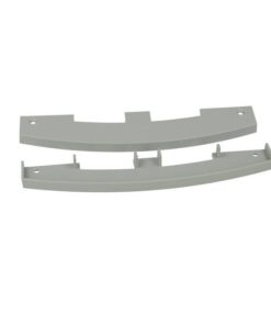 Coppia Tappi Tappini Termine Per Chiusure Del Profilato Alluminio BA1537