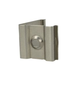 Clip Guida Gancio PC Per Fissaggio a Muro Del Profilo Alluminio Slim Angolare BA1616