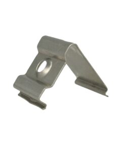 Clip Guida Gancio PC Per Fissaggio a Muro Del Profilo Alluminio Slim Angolare BA1616