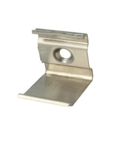 Clip Guida Gancio PC Per Fissaggio a Muro Del Profilo Alluminio Slim Angolare BA1616