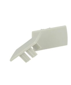 Coppia Tappi Tappini Termine Per Chiusure Profilo Barra Alluminio Doppio Illuminazione Da 2 Lati BA1732