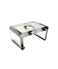 Alternative view of Clip Guida Gancio PC Per Fissaggio a Muro Del Profilo Barra Alluminio Standard e Da Incasso BA1707 BA2507 BA5208 BA1715 BA2515 BA5209