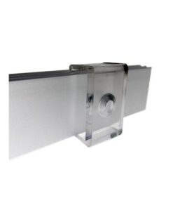 Clip Guida Gancio PC Per Fissaggio a Muro Del Profilo Barra Alluminio Standard e Da Incasso BA1707 BA2507 BA5208 BA1715 BA2515 BA5209