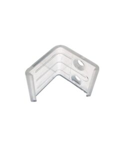 Alternative view of Clip Guida Gancio PC Per Fissaggio a Muro Del Profilo Barra Alluminio Angolare BA1919