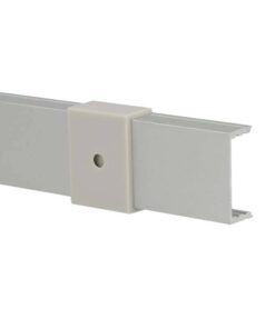 Clip Guida Gancio PC Per Fissaggio a Muro Soffitto Del Profilo Barra Alluminio Larga 27mm BA2310