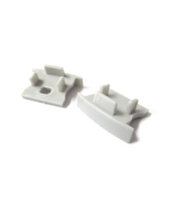 Alternative view of Coppia Tappi Tappini Termine Per Chiusure Profilo Canalina Barra Alluminio Da Incasso Cartongesso BA2620 BA2515