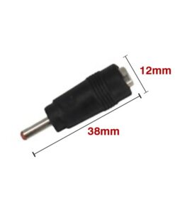 Adattatore Connettore Jack da 5,5X2,1mm Femmine A 3,5X1,35mm Maschio per Barra Led Sottopensile Cucina Armadio