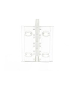 Clip Guida Gancio Lineare Plastica Per Fissaggio a Muro Parete Profilato Alluminio BA4420