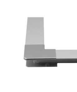 Connettore Forma L 90 Gradi Per Profilato Alluminio DIY Per Muro Parete BA4420