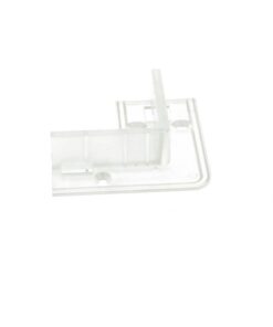 Alternative view of Clip Guida Gancio Plastica Forma L 90 Gradi Per Fissaggio a Muro Parete Del Profilato Alluminio BA4420