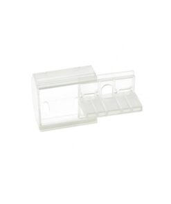 Kit Clip Gancio Plastica Per Fissaggio Angolo Interno Muro Parete Del Profilato Alluminio BA4420
