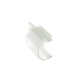 Kit Clip Gancio Plastica Per Fissaggio Angolo Interno Muro Parete Del Profilato Alluminio BA4420