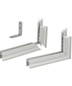 Connettore Angolare Verticale Per Profilo Alluminio BA2620 BA4435 BA5570 BA1814 BA3535 BA6014C BAZ2620 BAZ2620W BAZ2025 BAZ2025W