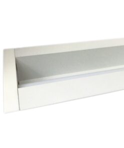 Coppia Tappi Tappini Termine Per Chiusure Profilato Alluminio Da Incasso Luce Asimmetrica BA5320W