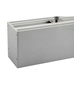 Coppia Tappi Coperture Termine Per Chiusure Profilo Alluminio BA5570