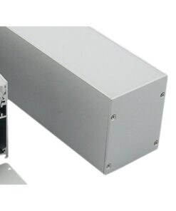 Coppia Tappi Coperture Termine Per Chiusure Profilo Alluminio BA5570